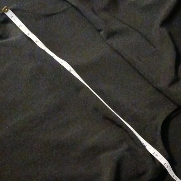 Calvin Klein Black Caped Sheath Dress Knee‎ Length Size 6 Elegant Classic Design - Picture 11 of 13